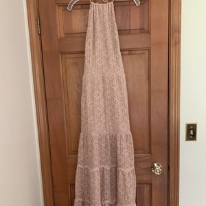 Nightcap Clothing--Diamond Lace Halter Gown